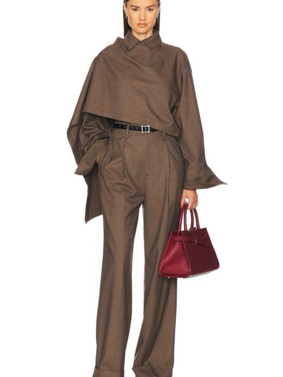 Helsa Pants - HELSA High-Waist Pleated Trousers, NWOT, size M